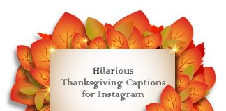 Hilarious Thanksgiving Captions for Instagram