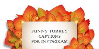 Funny TURKEY CAPTIONS for Instagram