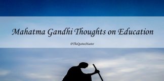 Mahatma Gandhi Thoughts on Education